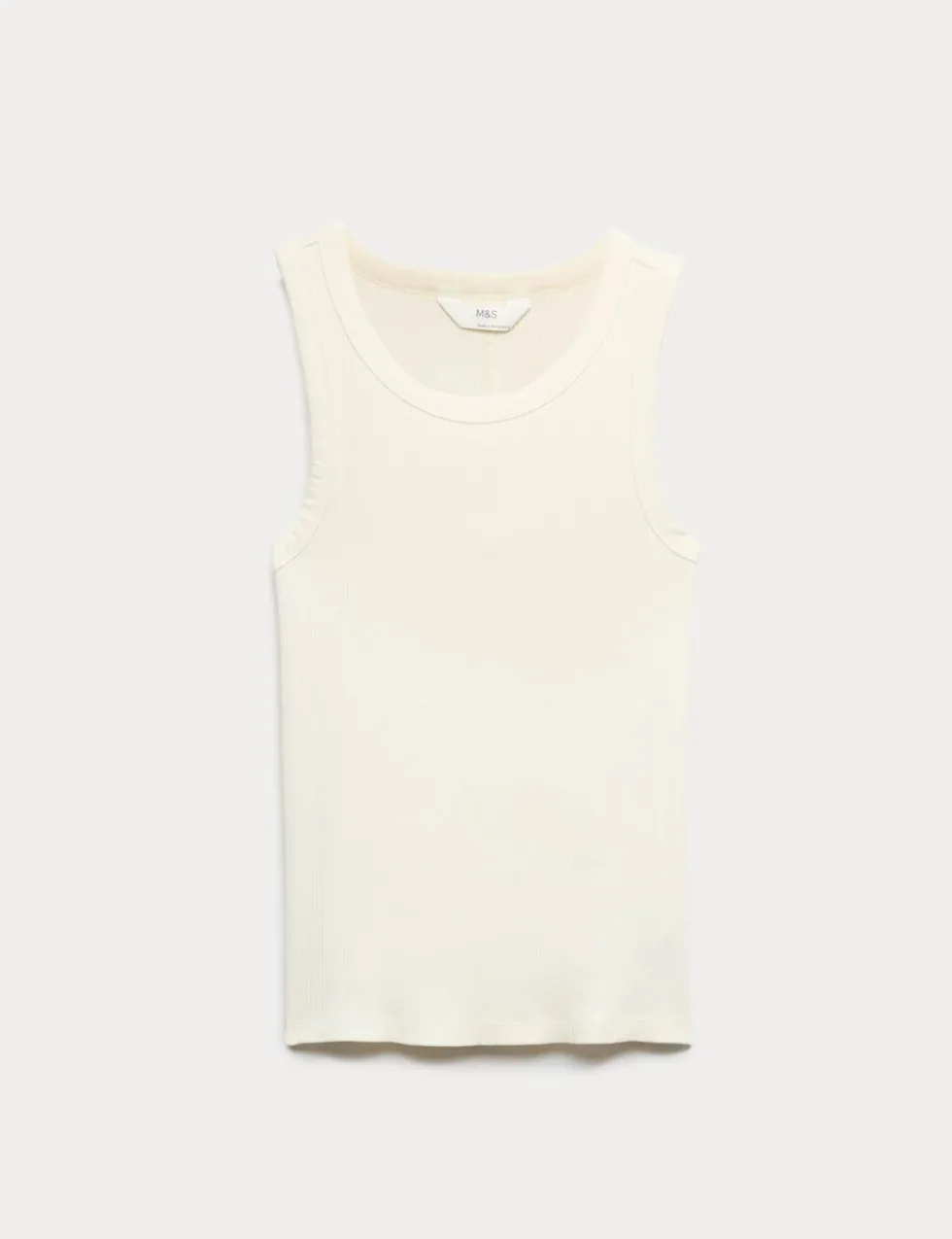 Cotton Modal Ribbed Vest