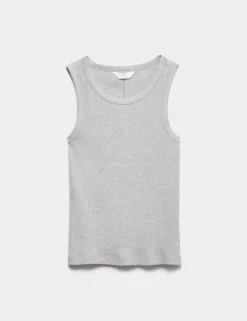 Cotton Modal Ribbed Vest