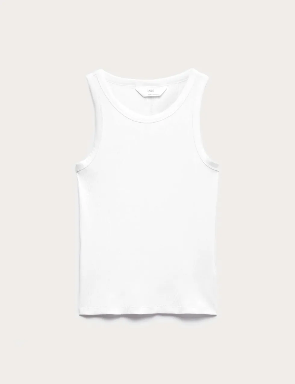 Cotton Modal Ribbed Vest