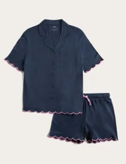 Cotton Modal Short Pyjamas (6-16 Yrs)