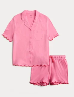 Cotton Modal Short Pyjamas (6-16 Yrs)
