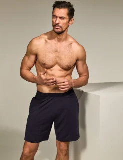 Cotton Modal Stretch Sleep Shorts