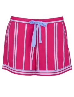 Cotton Modal Striped Pyjama Shorts