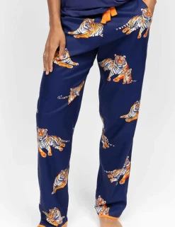 Cotton Modal Tiger Print Pyjama Bottoms