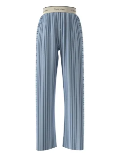 Cotton Poplin Logo Pyjama Bottoms
