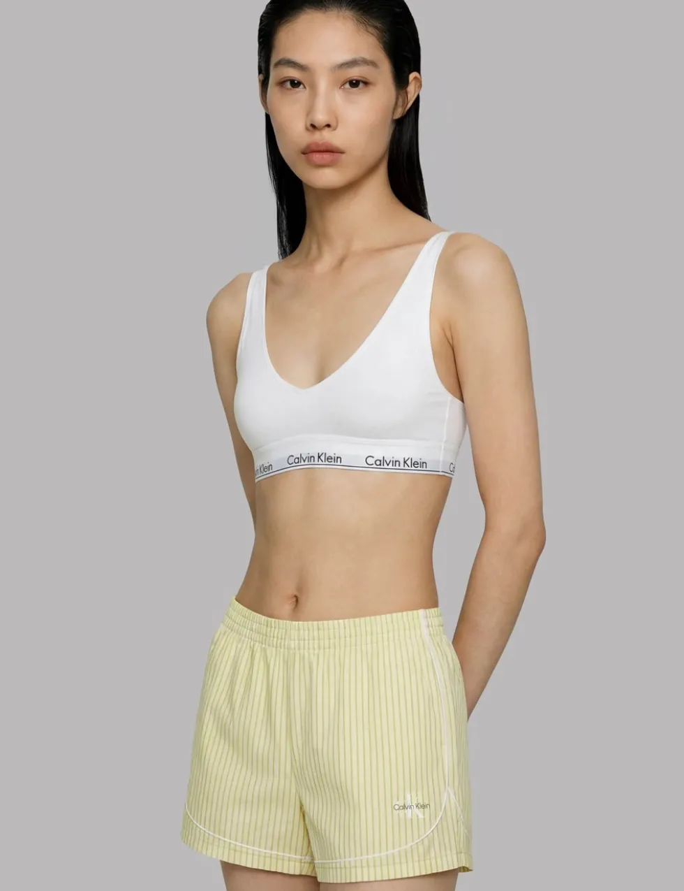 Cotton Poplin Pyjama Shorts