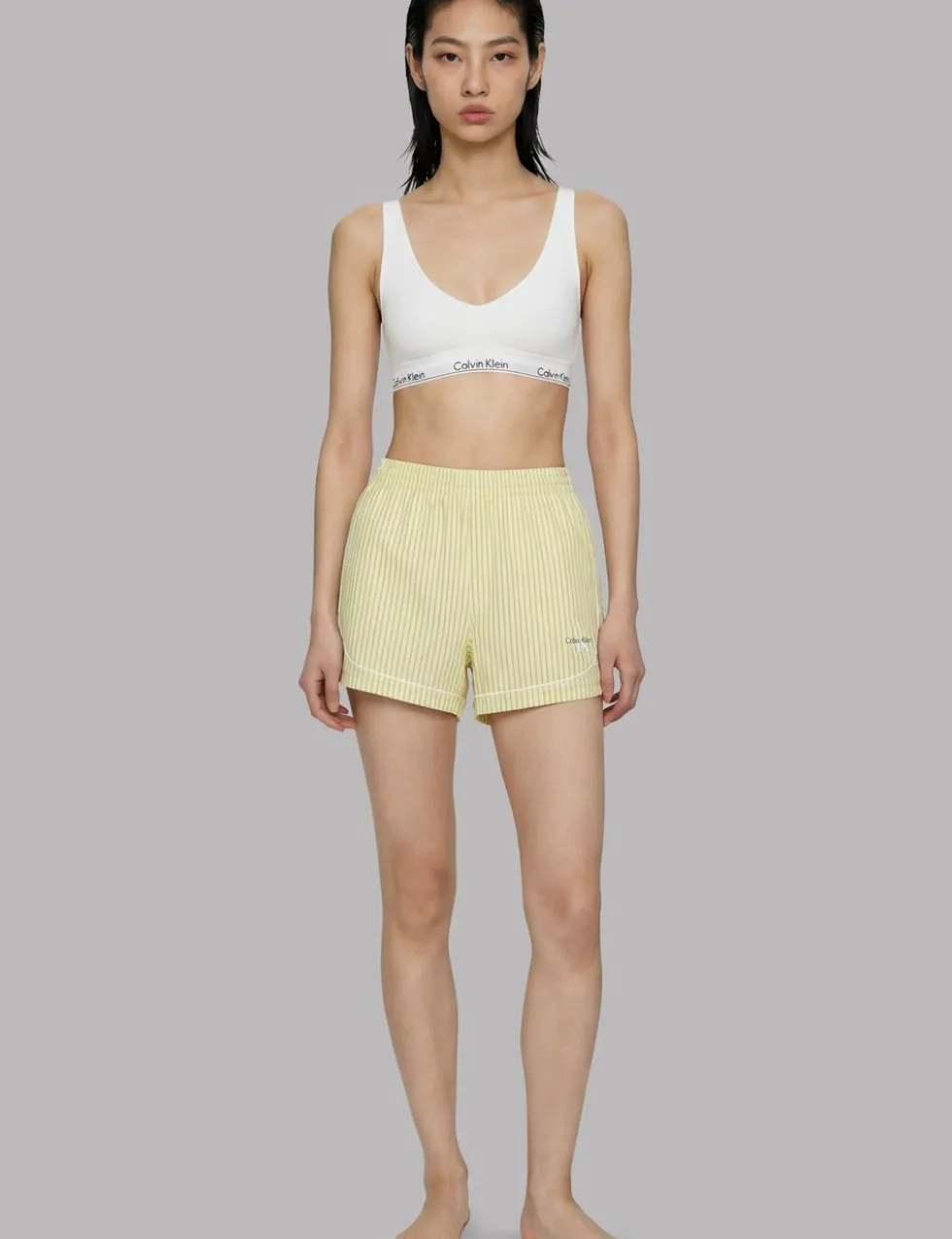 Cotton Poplin Pyjama Shorts