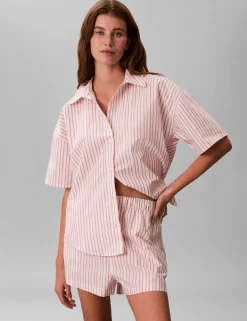 Cotton Poplin Pyjama Shorts