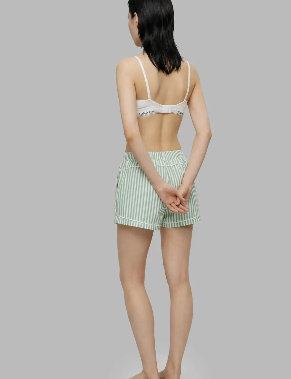 Cotton Poplin Pyjama Shorts