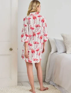 Cotton Rich Animal Print Nightshirt
