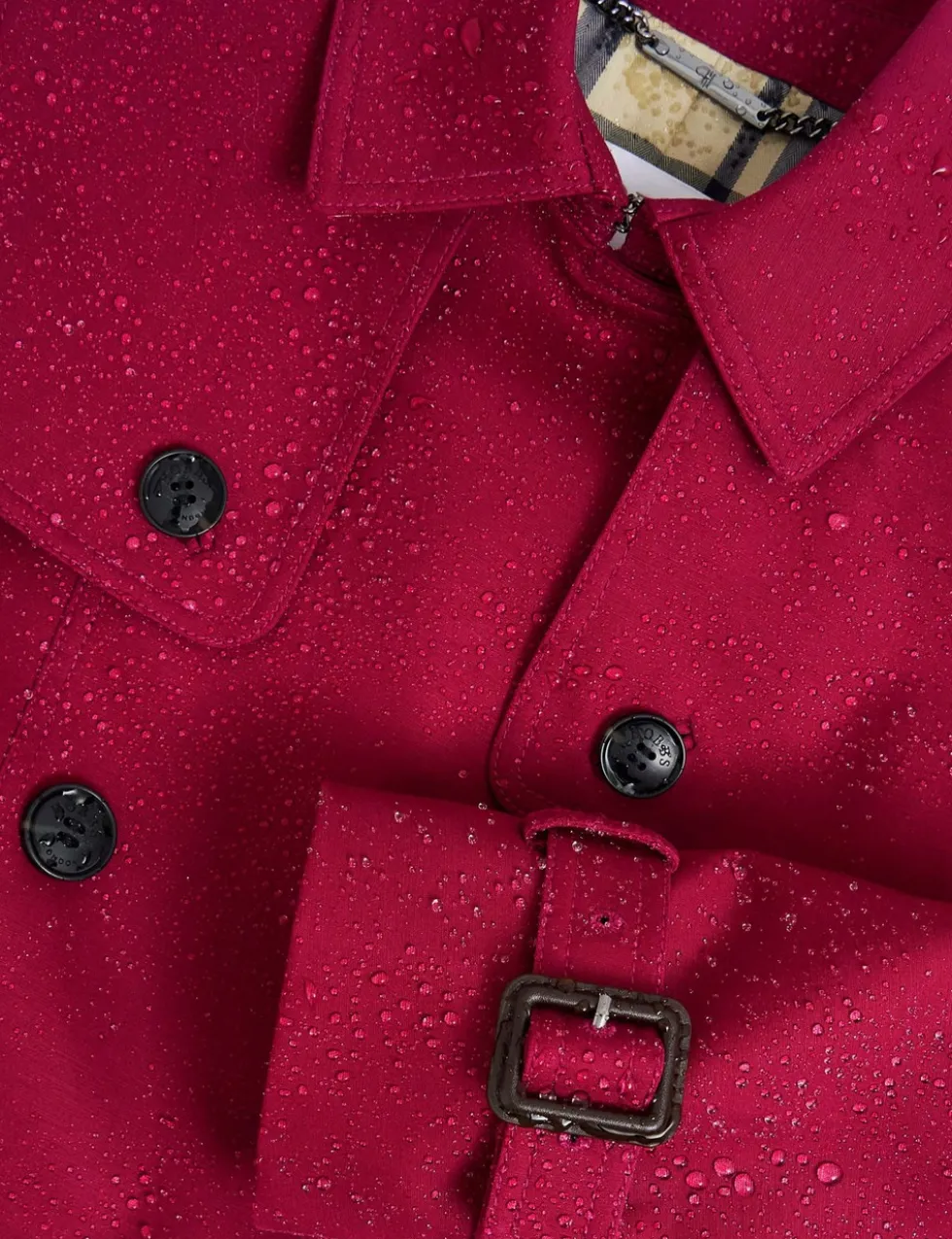 Cotton Rich Belted Longline Trench Coat