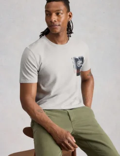Cotton Rich Bike Graphic Crew Neck T-Shirt