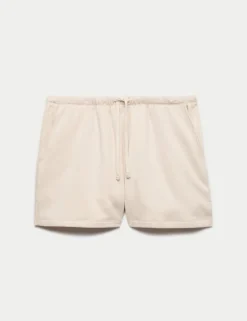 Cotton Rich Brushback Pyjama Shorts