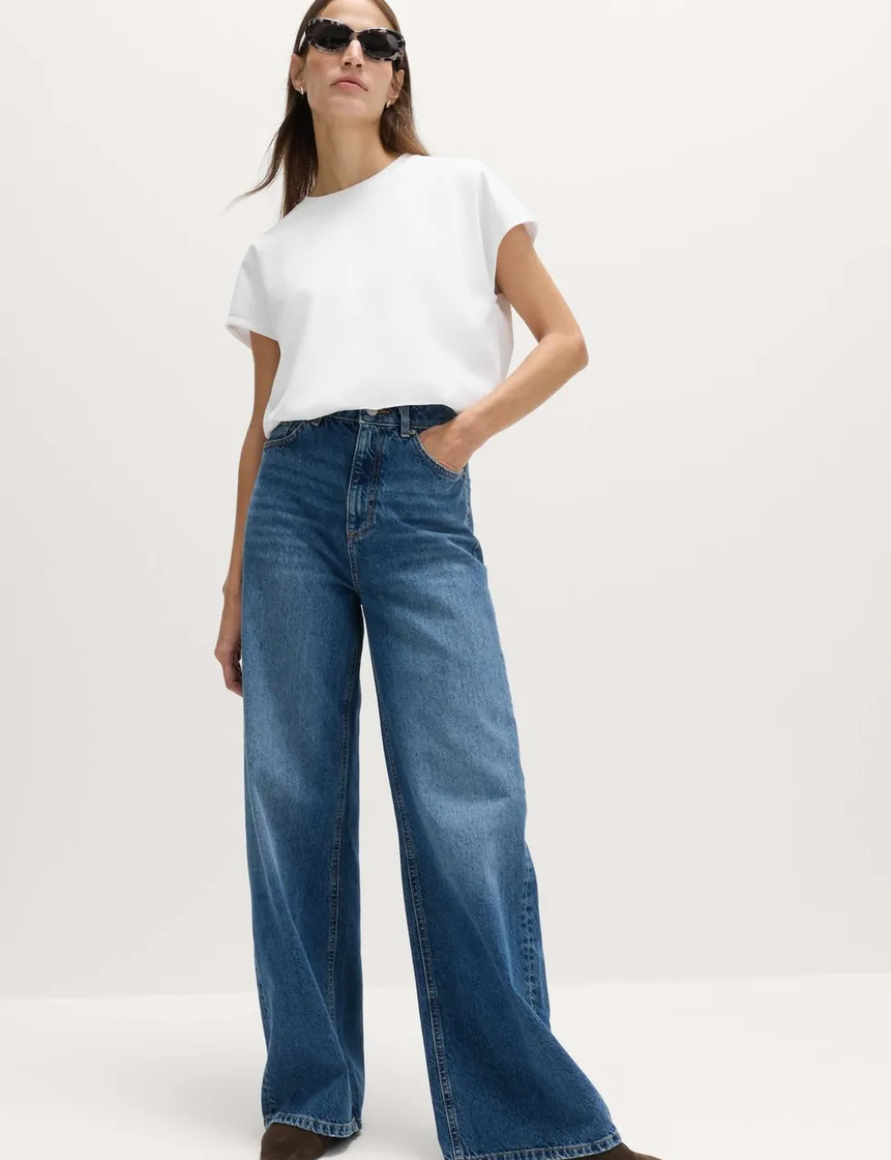 Cotton Rich Bubble Hem T-Shirt