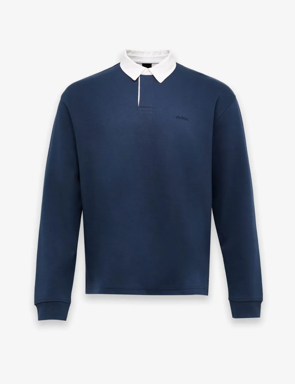 Cotton Rich Button Down Collar Rugby Shirt