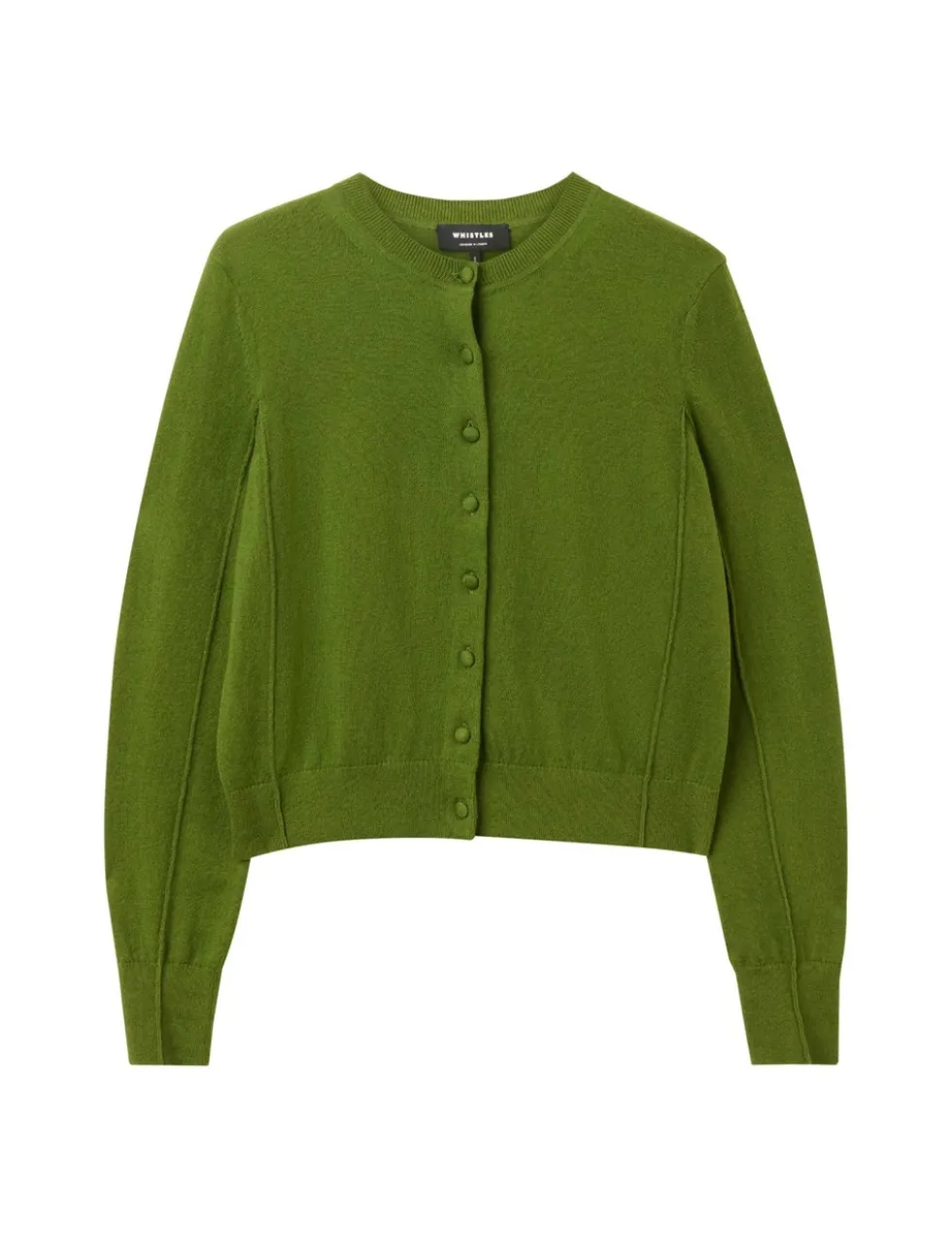 Cotton Rich Button Front Cardigan