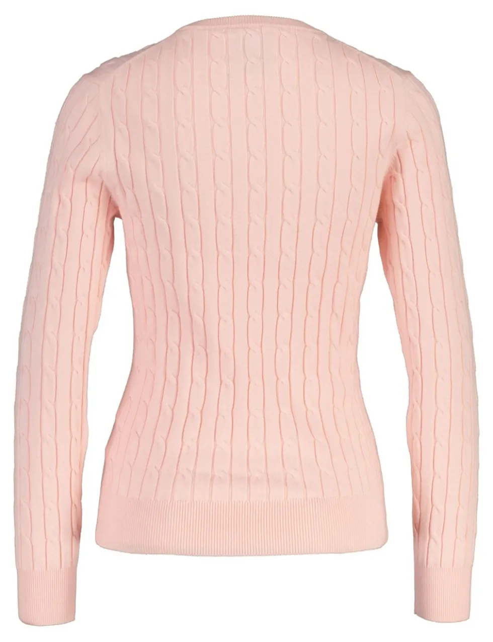 Cotton Rich Cable Knit Crew Neck Jumper