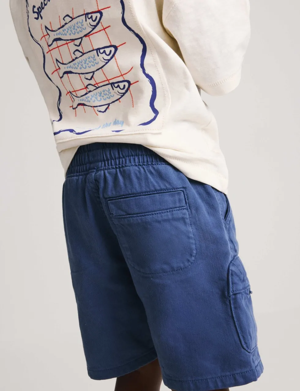 Cotton Rich Cargo Shorts (2-8 Yrs)