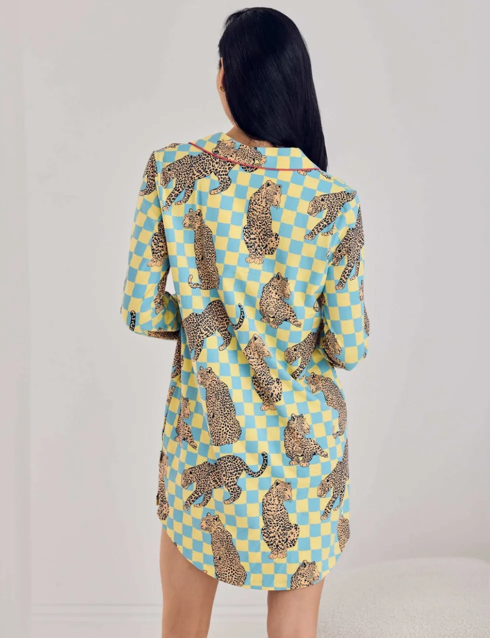 Cotton Rich Checked Nightshirt