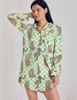 Cotton Rich Checked Nightshirt