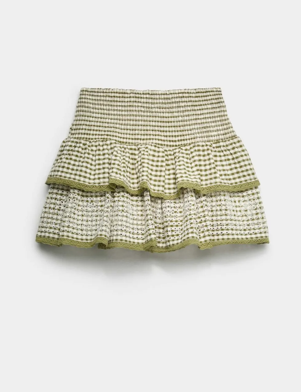 Cotton Rich Checked Rara Skirt (6-16 Yrs)