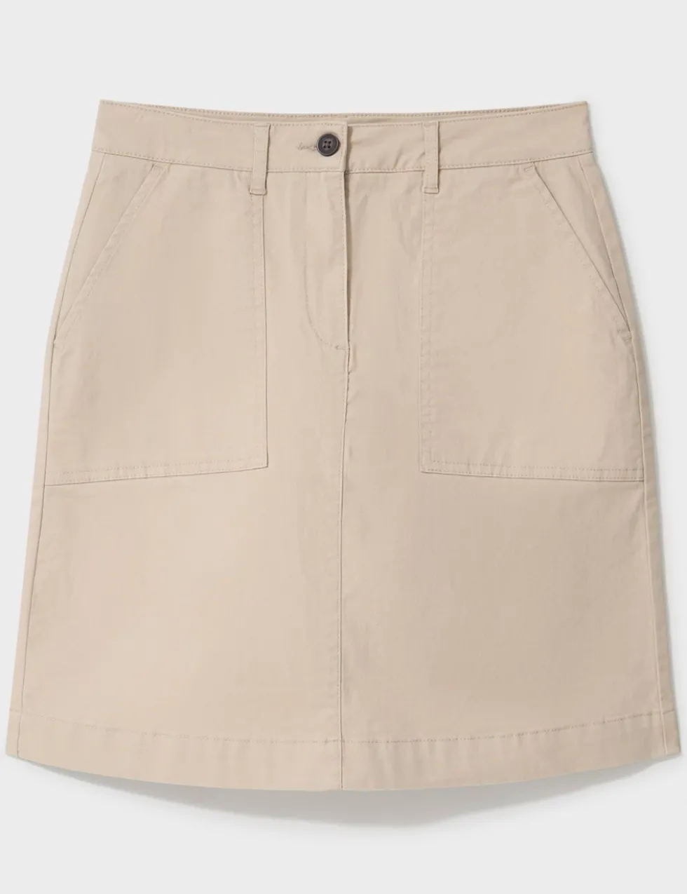 Cotton Rich Chino Mini Utility Skirt
