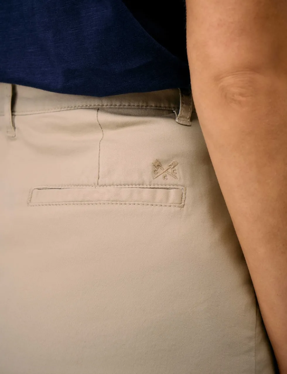 Cotton Rich Chino Mini Utility Skirt