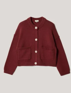 Cotton Rich Chunky Relaxed Cardigan