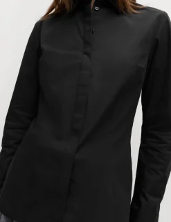 Cotton Rich Collared Fitted Shirt