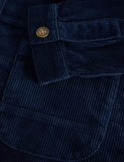 Cotton Rich Cord Short Jacket