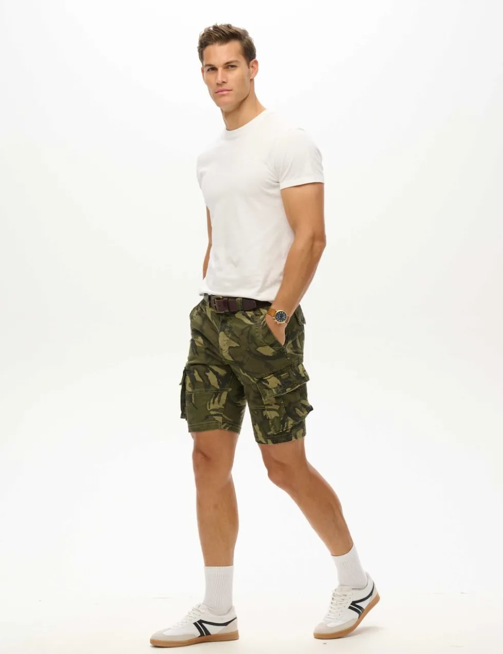 Cotton Rich Core Cargo Shorts
