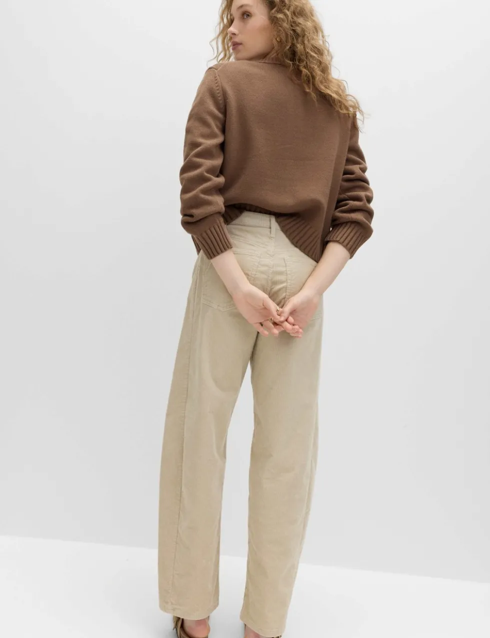 Cotton Rich Crew Neck Button Front Cardigan