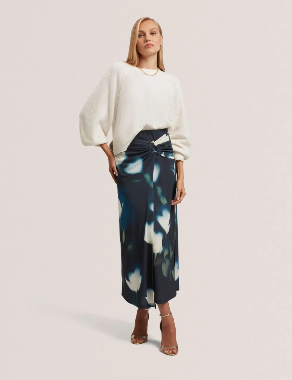 Cotton Rich Crew Neck Jumper