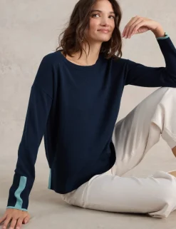 Cotton Rich Crew Neck Jumper