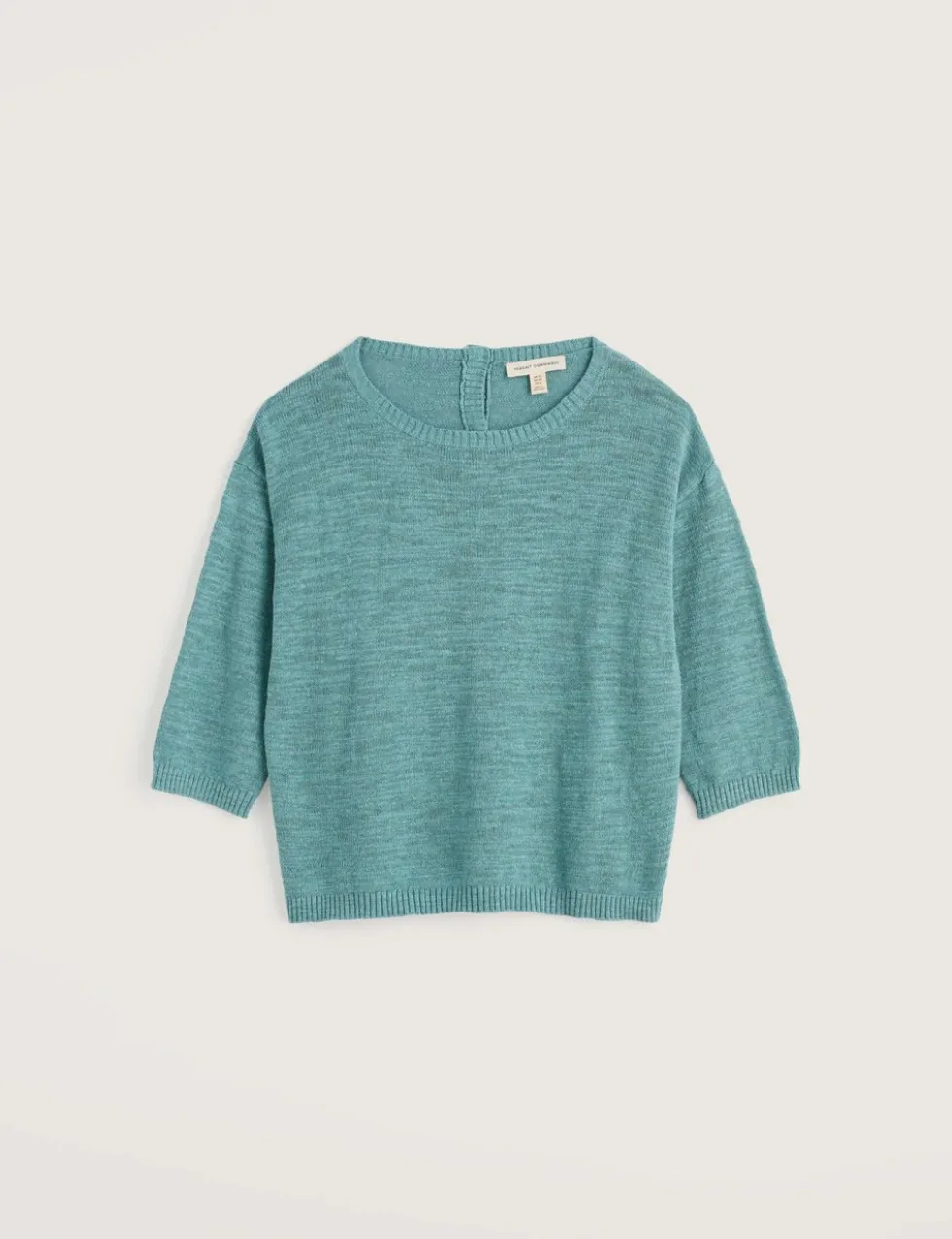 Cotton Rich Crew Neck Relaxed Jumper