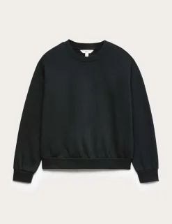 Cotton Rich Crew Neck Sweatshirt