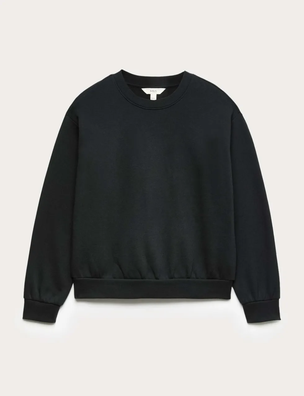Cotton Rich Crew Neck Sweatshirt