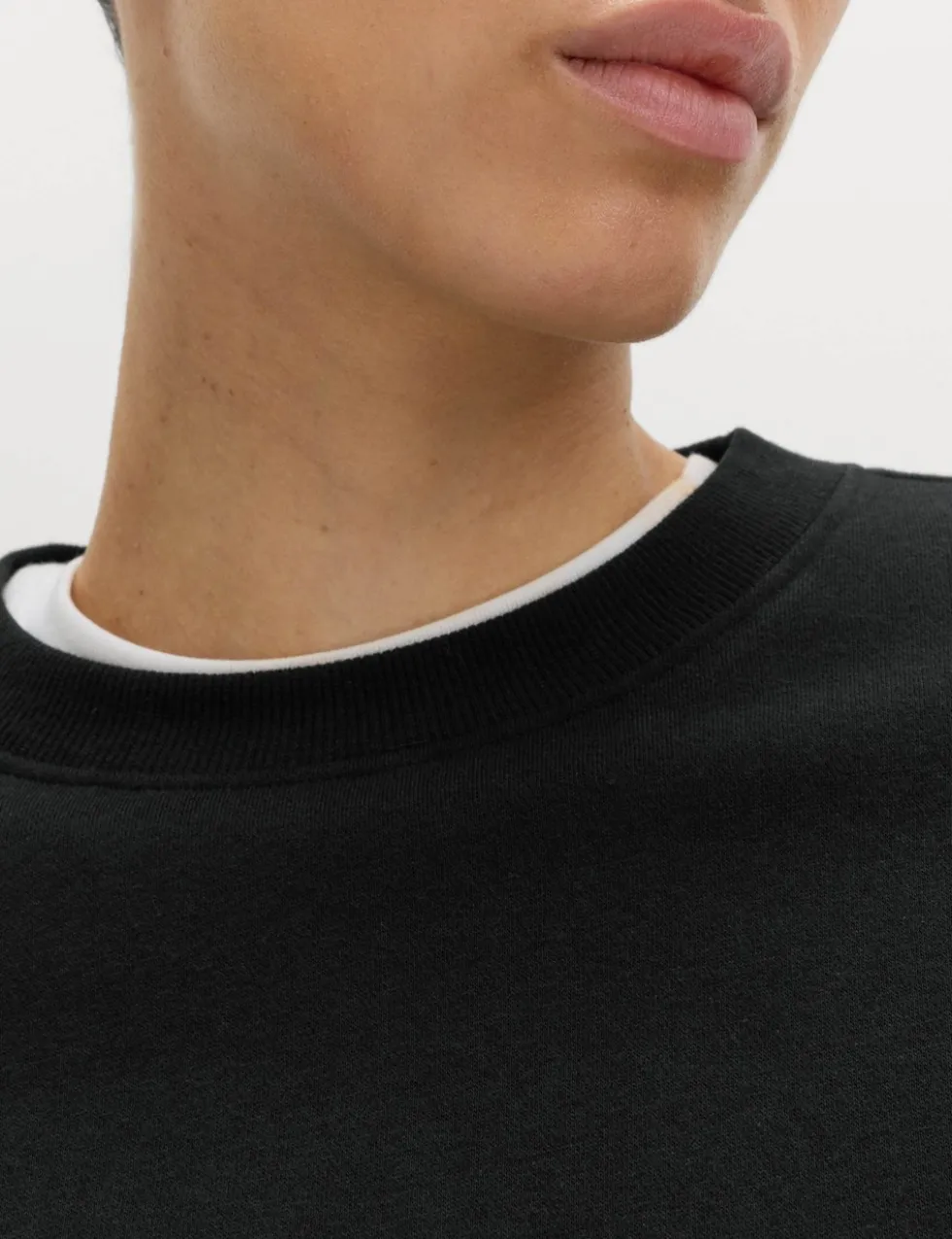 Cotton Rich Crew Neck Sweatshirt