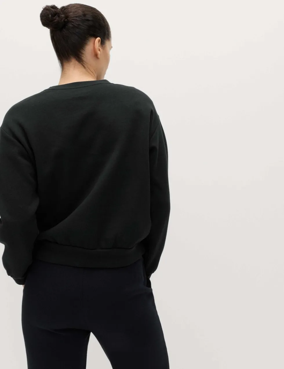 Cotton Rich Crew Neck Sweatshirt
