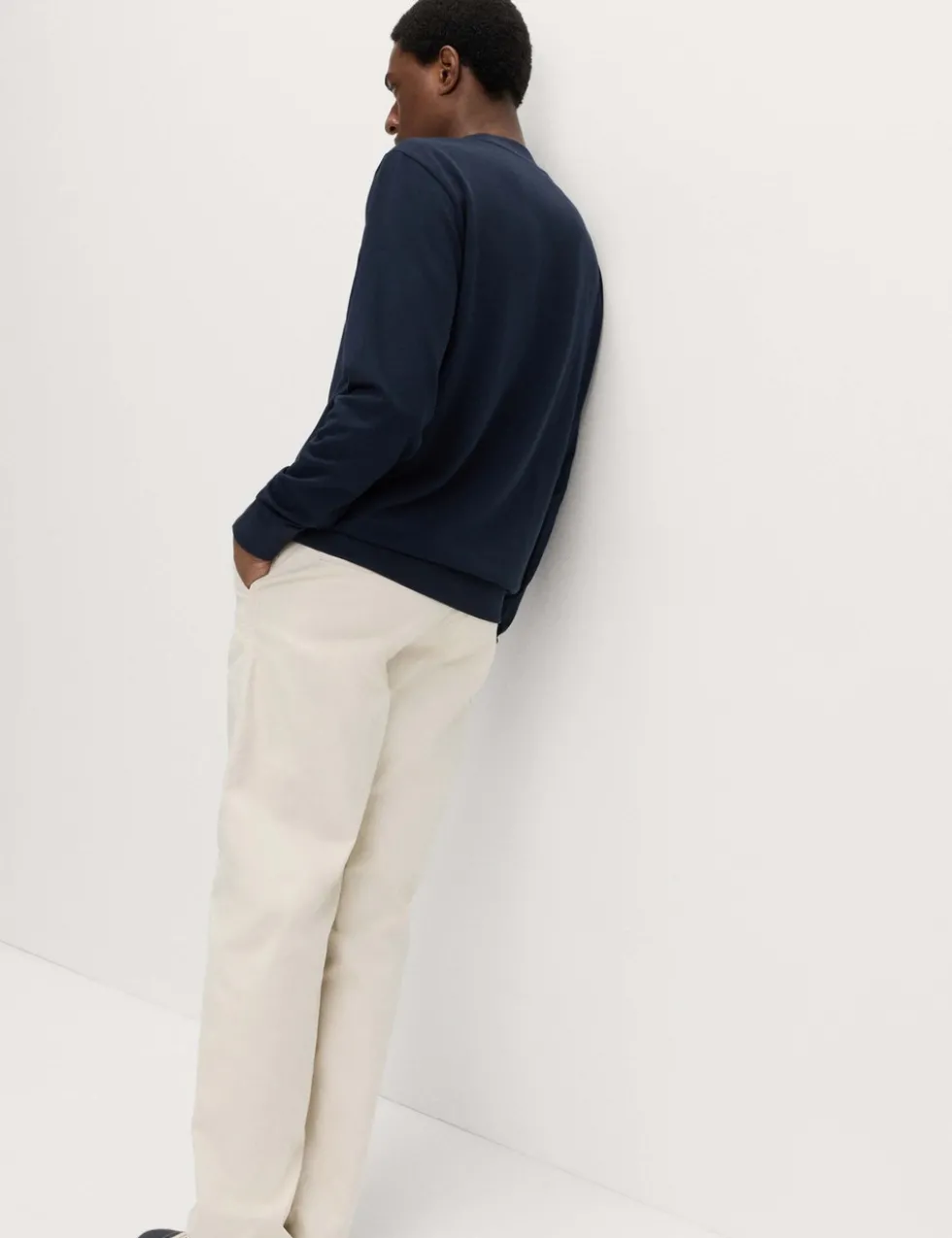 Cotton Rich Crew Neck Sweatshirt
