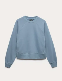 Cotton Rich Crew Neck Sweatshirt