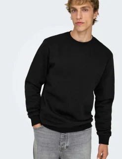 Cotton Rich Crew Neck Sweatshirt