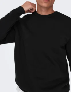 Cotton Rich Crew Neck Sweatshirt