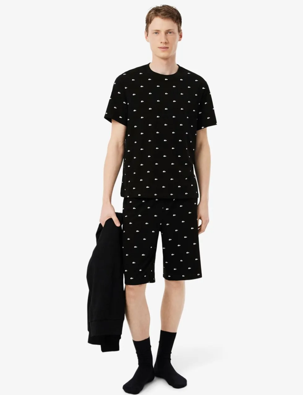 Cotton Rich Crocodile Print Pyjama Set