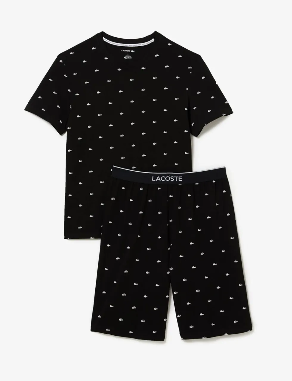 Cotton Rich Crocodile Print Pyjama Set