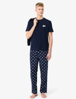 Cotton Rich Crocodile Print Pyjama Set