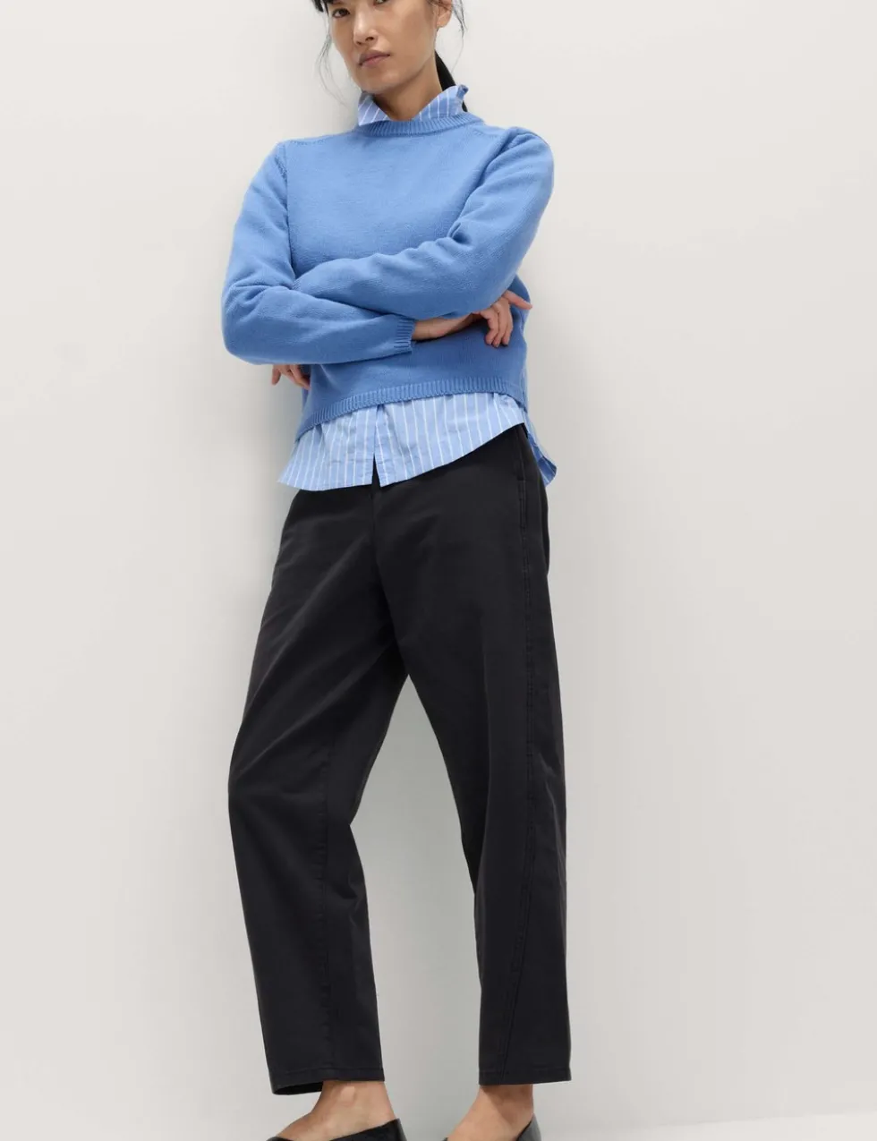 Cotton Rich Cropped Jumper
