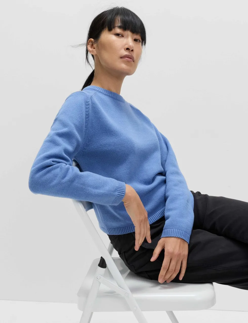 Cotton Rich Cropped Jumper