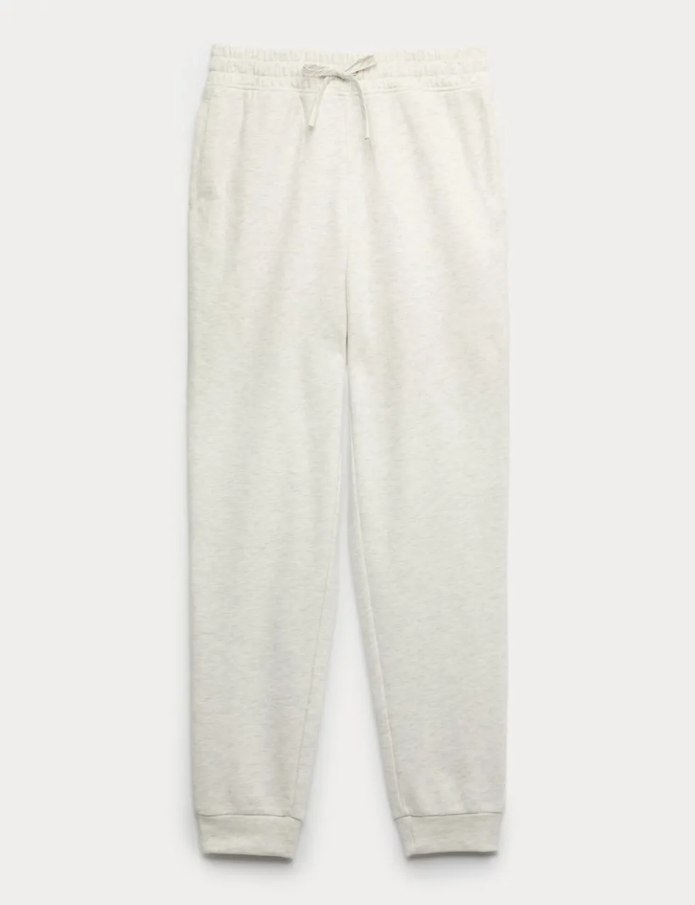 Cotton Rich Cuffed High Waisted Tapered Joggers