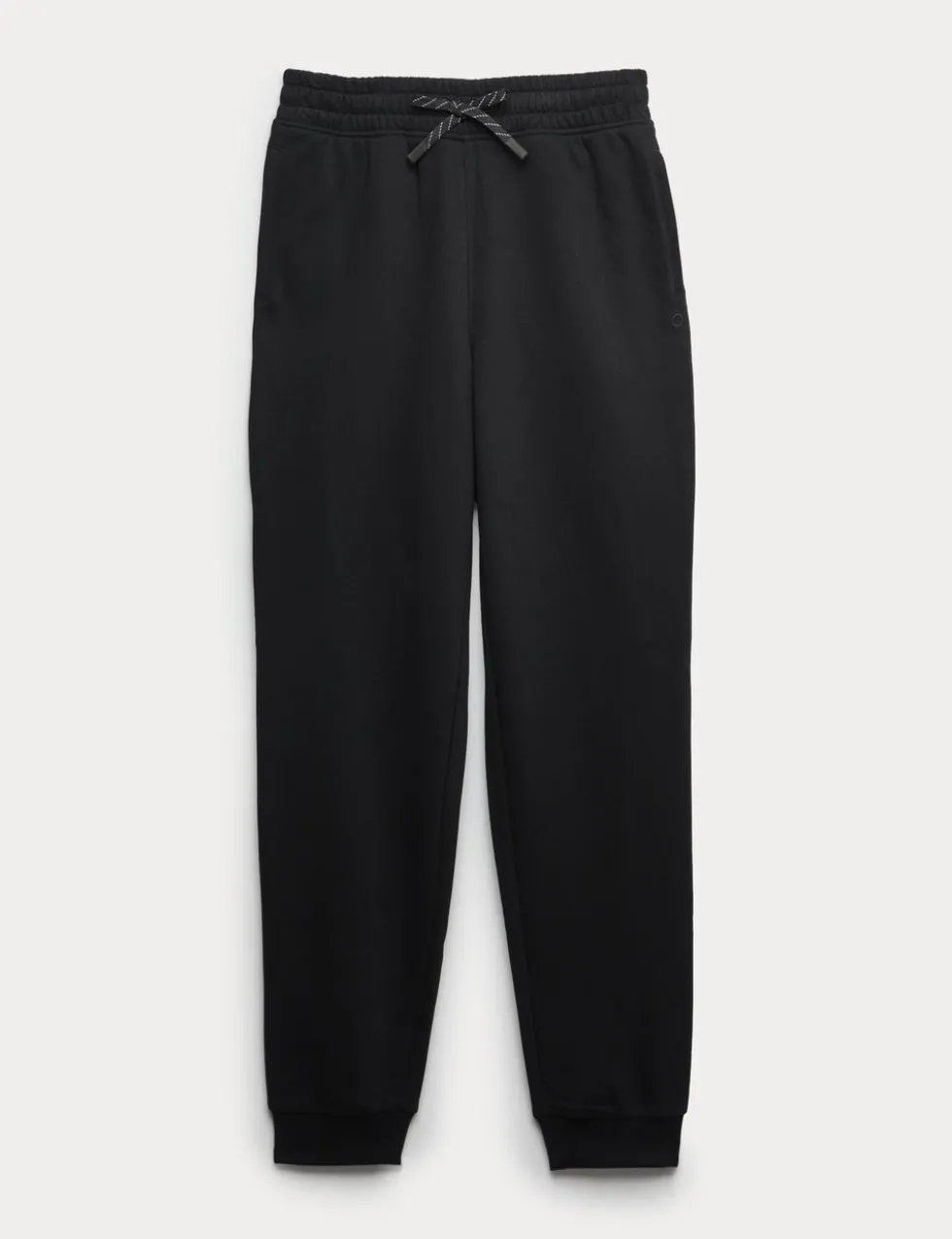 Cotton Rich Cuffed High Waisted Tapered Joggers